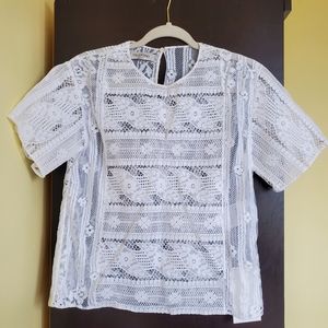 Valentino Sheer Blouse